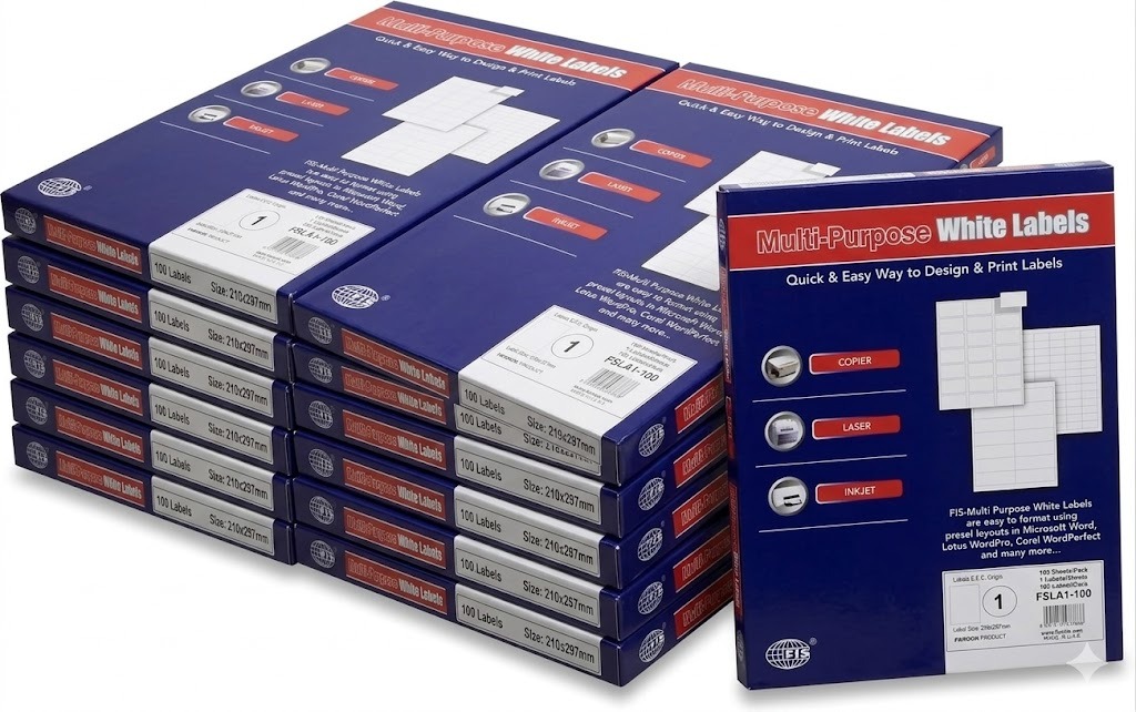 A4 Sheet Labels